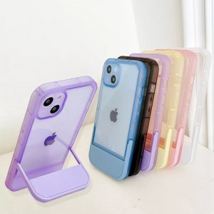 Potrivit pentru Apple iPhone13 / iPhone13pro, TPU + PC carcasă de telefon două în unu, carcasă de telefon caracteristică suportului