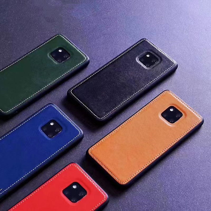Adaptat la Huawei Mate20pro Telefon mobil Carcasă New Mate20 Lambskin Premium Sense 20X All-Incluziv anti-Fall Pro Protector Curved Protector Case Meter Shell M20 Men \\\\ Simple Femeie Nișă aplicabilă Meite Mt